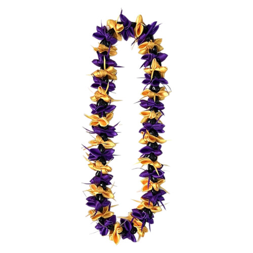 Colliers de fleurs collier de ruban de qualité pour-violet doré