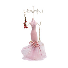Beautiful Jewelry Exhibition Rack Jewelry Model-Begonia red