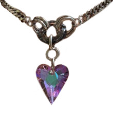 Trendy Love Heart Pendant Necklace Adjustable Length-style 1