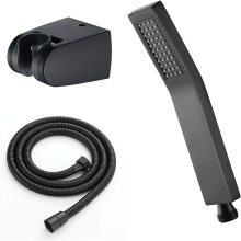Matte Black Finish Shower Hose, Never Worry About Twine with Anti-Winding Feature, Universal G1/2 Connection for Easy Installation, High Quality