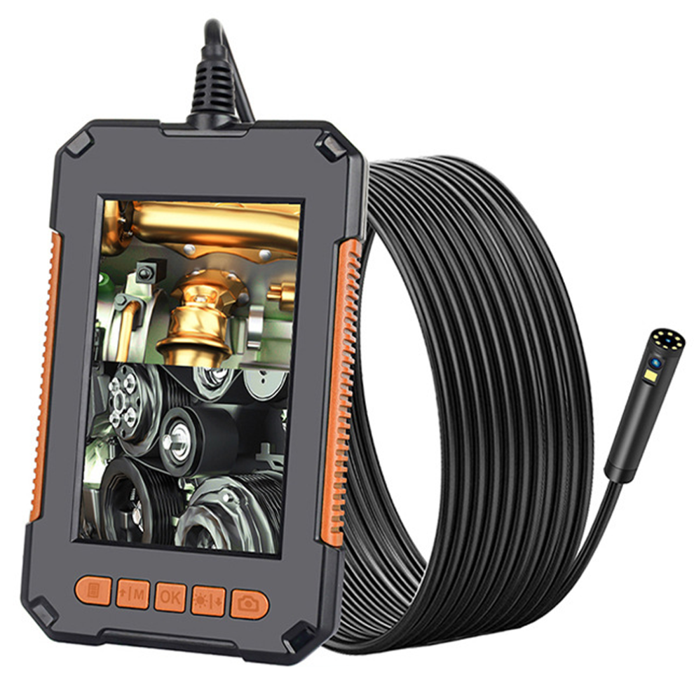 Endoscopic Marvel: Industrial Borescope With 1080P Hd Camera, Semi-Rigid Cable For Comprehensive Inspections 9128293973755