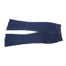 Dunkelblaue Schlaghose lange Hose RU44 L 72cm 107cm