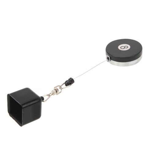 Retractable Billiards Chalk Tip Holder – Plastic & Metal, 33g 1