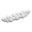 Soft Memory Foam White Keyboard Wrist Rest with Silicone, Fatigue Relief 1