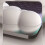 Soft Memory Foam White Keyboard Wrist Rest with Silicone, Fatigue Relief 6