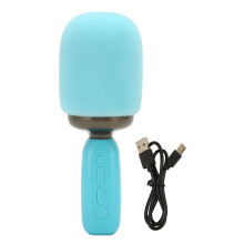 Micro karaoké avec haut-parleur Bluetooth 5.0, effets vocaux magiques, prise en charge du chant en duo, micro sans fil portable pour voiture et