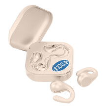 Bezdrôtové Bluetooth slúchadlá do uší s dotykovým ovládaním, HiFi zvuk, neviditeľné mini slúchadlá, ľahké, otvorené, s redukciou
