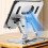 Supporto rotante in alluminio per tablet con base pieghevole e supporto per telefono 1