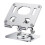 Supporto rotante in alluminio per tablet con base pieghevole e supporto per telefono 5