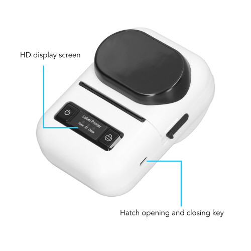 58mm Portable Thermal Receipt Printer USB Wireless BT for Restaurants 2