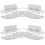 Bathroom Storage Organizer, Stylish Silver Tone With Large Capacity, Rust Resistant Sus304 For Longevity And Durability 1