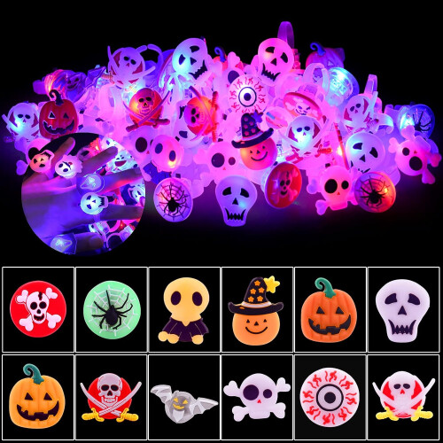 Απελευθερώστε το μυστήριο του Halloween με τις 50 συσκευασίες μας με λαμπερά