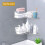Bathroom Storage Organizer, Stylish Silver Tone With Large Capacity, Rust Resistant Sus304 For Longevity And Durability 2