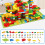 Σετ Montessori Learning Marble Run, Λαβύρινθος Βαρύτητας για Παιδιά - Ασφαλή, Μη Τοξικά Δομικά 5