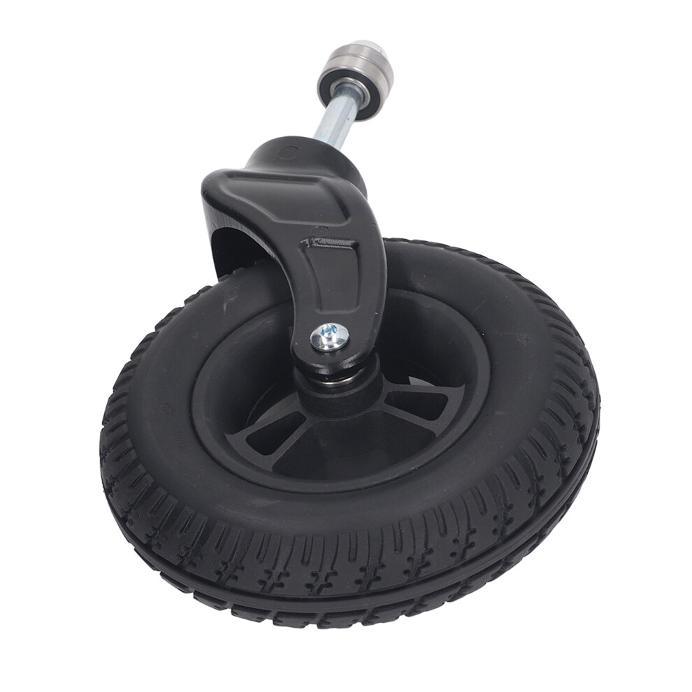 Universal 7 Inch Wheelchair Front Wheel Durable PU Hub 120KG Capacity