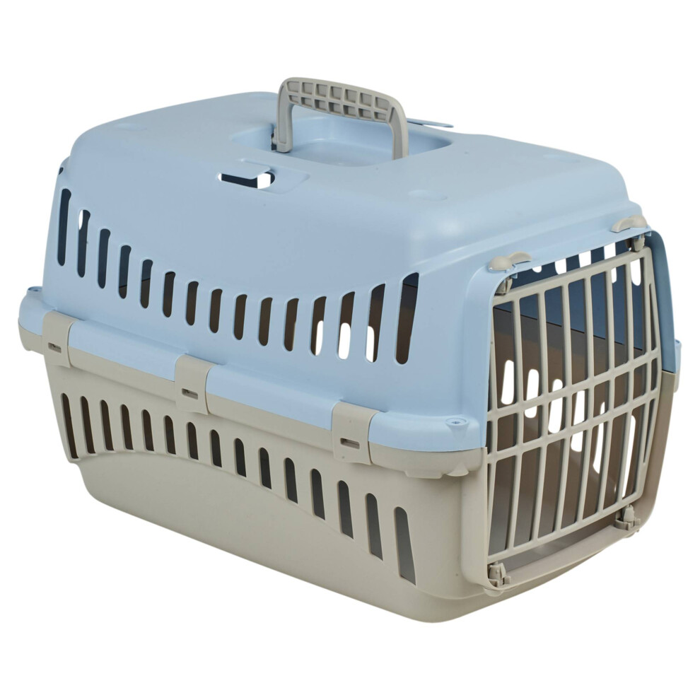 Urbnliving (Medium, Pastel Blue) Pet Travel Carrier Dog Cat Puppy Crate Kennel Transport Portable Bag Car Box