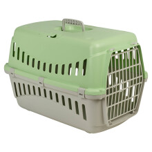 (Large, Pastel Green) Pet Travel Carrier Dog Cat Puppy Crate Kennel Transport Portable Bag Car Box
