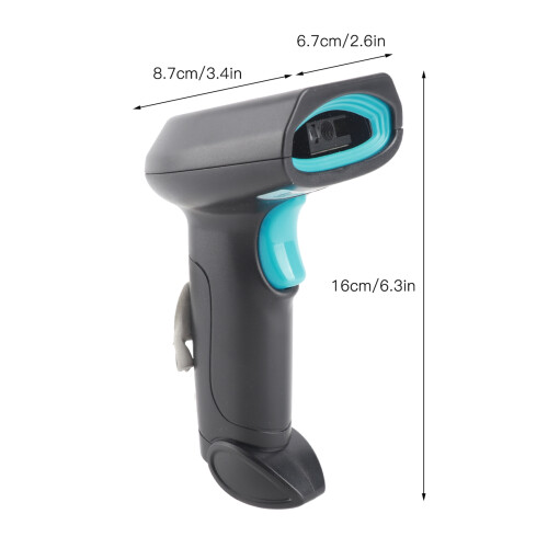 Kabelloser Barcode-Scanner V10 B 2,4G IP54 IP54 2000mAh Sprach-LED 1