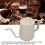 Control Pour Over Coffee with 350ml White Stainless Steel Kettle 5