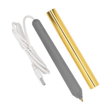 Embossing & Writing Hot Foil Pen USB Gold Colour ABS Material for Crafts