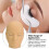 Eyelash Extension Mannequin Head 3-Layer Silicone Practice Doll 24x15cm 4