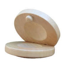 Castanet en bois pour enfants, instrument de percussion pour rythmes, jouet éducatif pour les enfants