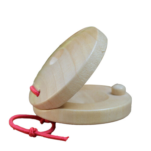 Wooden Finger Castanet, Model: Children, Size: One