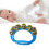 Band Wrist Bell, Hand/Ankle Jingle, Plastic, Blue 5
