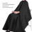 Großer schwarzer Nylon-Polyester-Friseurumhang 5