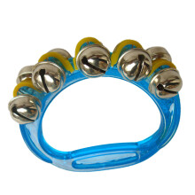 Band Wrist Bell, Hand/Ankle Jingle, Plastic, Blue