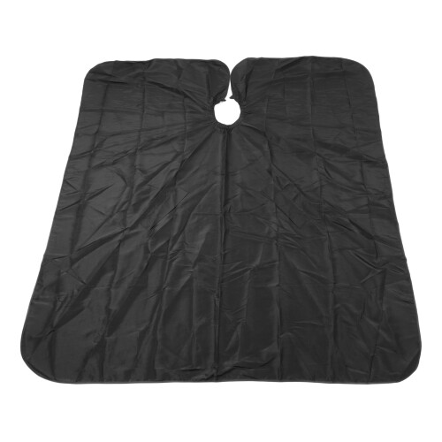 Großer schwarzer Nylon-Polyester-Friseurumhang 1