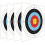 Επίσημα Πρότυπα Iaf ArcheryTargets, 30 Τεμάχια Επικαλυμμένο Χαρτί, 40X40 Εκ., Διαφανής 4