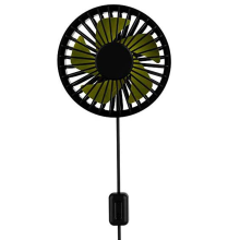 Ventilátor do auta 5V2A s napájaním z USB, nízke, stredné a vysoké otáčky pre prispôsobiteľné pohodlie vo vašom vozidle, tichá