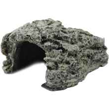 Akvariedekorasjonstilbehør, ferskvannsreptiler, solskinnshabitat, elegant akvarieornament for skilpaddehule med simulering naturlig