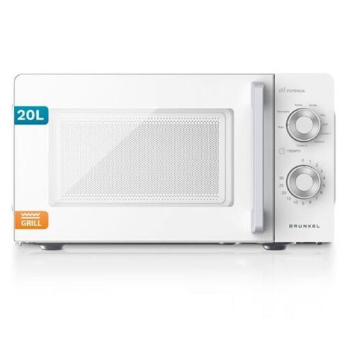 Micro-ondes avec Gril Grunkel Blanc 700 W 20 L MICRO-ONDES