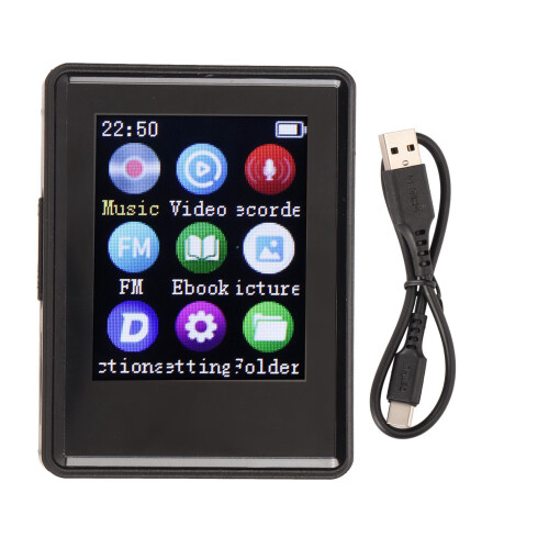Bluetooth MP3 Player 1.77 Inch Screen 32GB Black with Recording 1