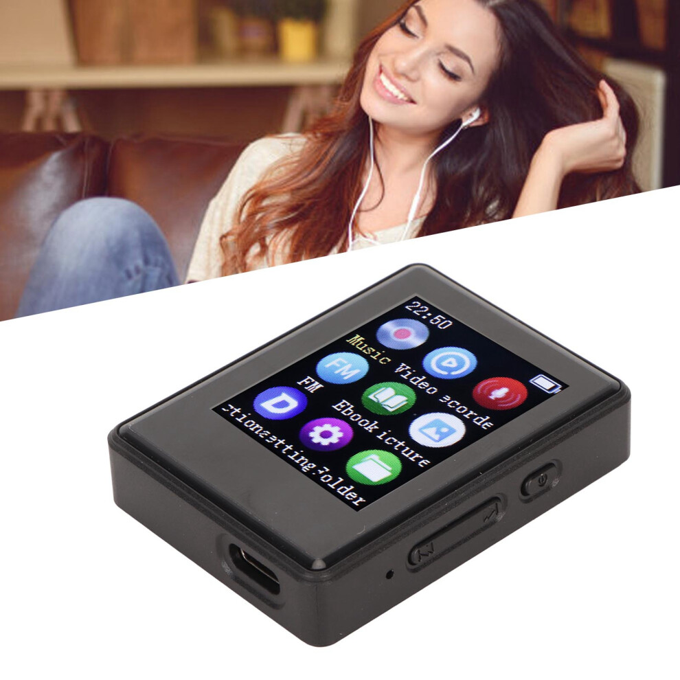 1.77 Inch Screen Mp3/Mp4 Player With Bluetooth 5.0 & Hifi Recording 8261369293393