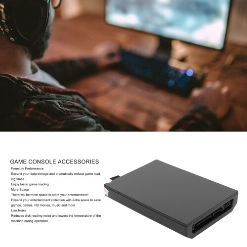 Internal 500GB Slim HDD for 360 Slim Console Black 1