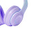 Cuffia Wireless Gaming Gradient BT5.2, Imbottiture Morbide, Luci Colorate, Viola 10