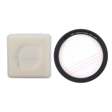 Spezialeffektfilter für Nachtfotografie, Punktlicht erzeugt Streifenlinie, professioneller Farbstreifenfilter, hochwertiges optisches Glas,