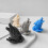 Wolfskopf Kerze Silikonform Tier Statue Ornament-Abschnitt B 5