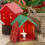 Kerzenhalter Silikonform 3D Haus- Siebenteiliges Set 5
