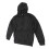 Schwarzer Kapuzenpullover für Männer, XL, Baumwolle, Langarm, Pullover mit Tasche 9
