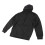 Schwarzer Kapuzenpullover für Männer, XL, Baumwolle, Langarm, Pullover mit Tasche 14