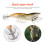 Hybrid Shrimp EGI Köder 115mm 20g Glow Nachtangelausrüstung 4