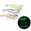 Hybrid Shrimp EGI Köder 115mm 20g Glow Nachtangelausrüstung 7