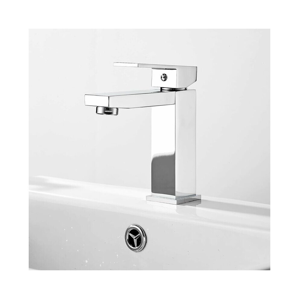 Solid Brass Construction Bathroom Faucet, High-Quality Finish Single Handle Tall Vessel Sink Faucet For Matte Black Finish 9441426852841