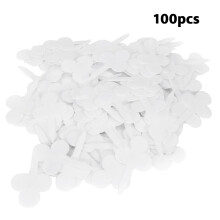 Self Adhesive Jewelry Tags, Blank White Labels For Jewelry Display And Identification, Perfect For Retail Stores And Boutiques