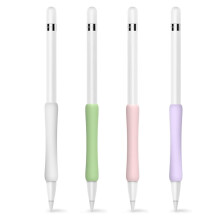 Stylusgrip voor Apple Pencil, ergonomische siliconen hoes met antislip en zweetbestendig ontwerp, comfortabel siliconenmateriaal voor de eerste