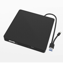Hordozható CD/DVD író és lejátszó, USB 3.0, C típusú csatlakozóval, nagy írási és olvasási sebességű külső DVD meghajtó laptophoz,